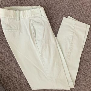 J Crew Frankie Skinny Cropped Pant Size 00 Mint Green